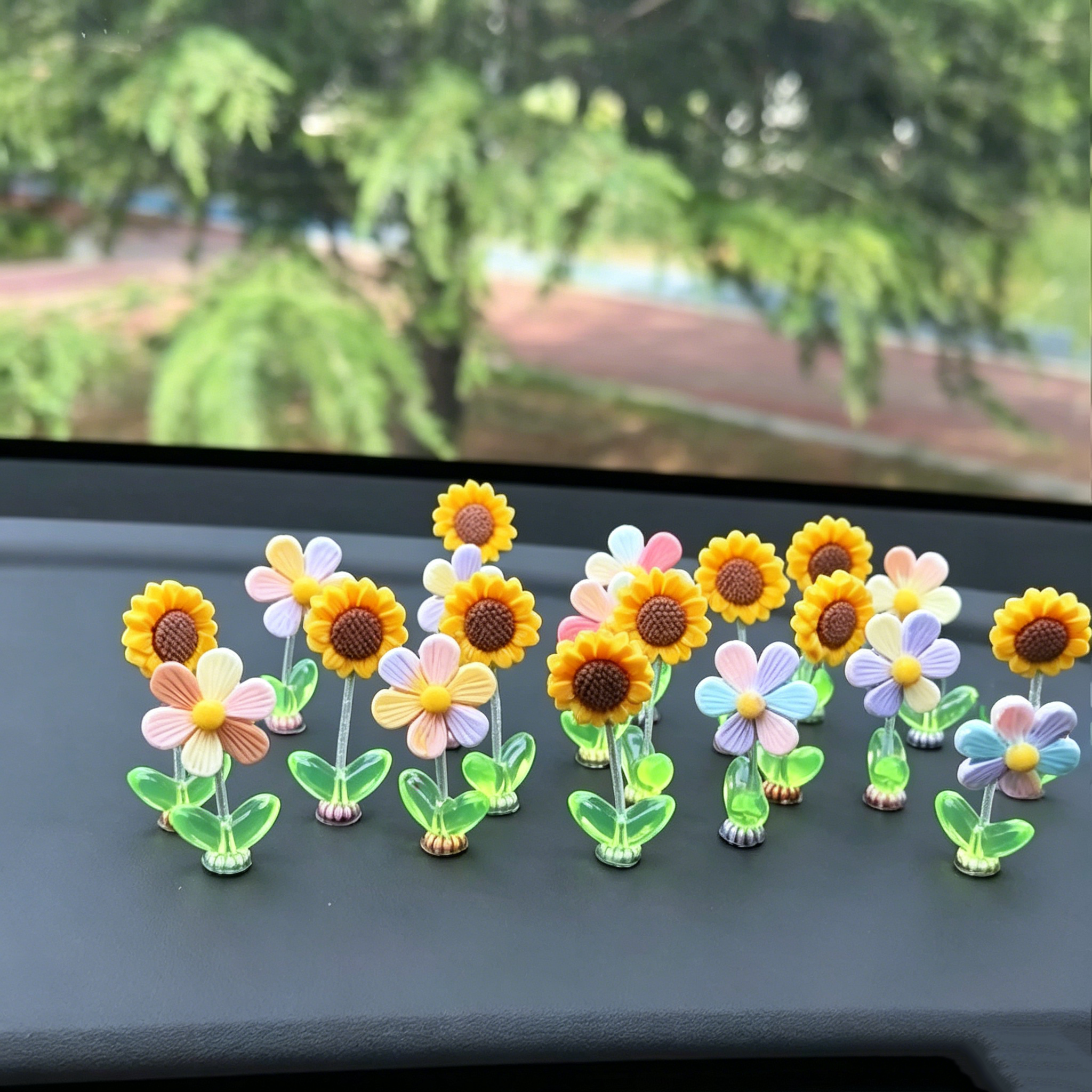 Pack of 10 sunflowers + 10 flowers