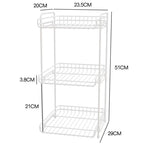 Multi-Layer Kitchen Storage Rack – Space-Saving Organizer for Cabinets & Countertops