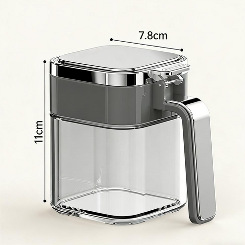 Smart Seasoning Jar – One-Press Lid & Airtight Storage