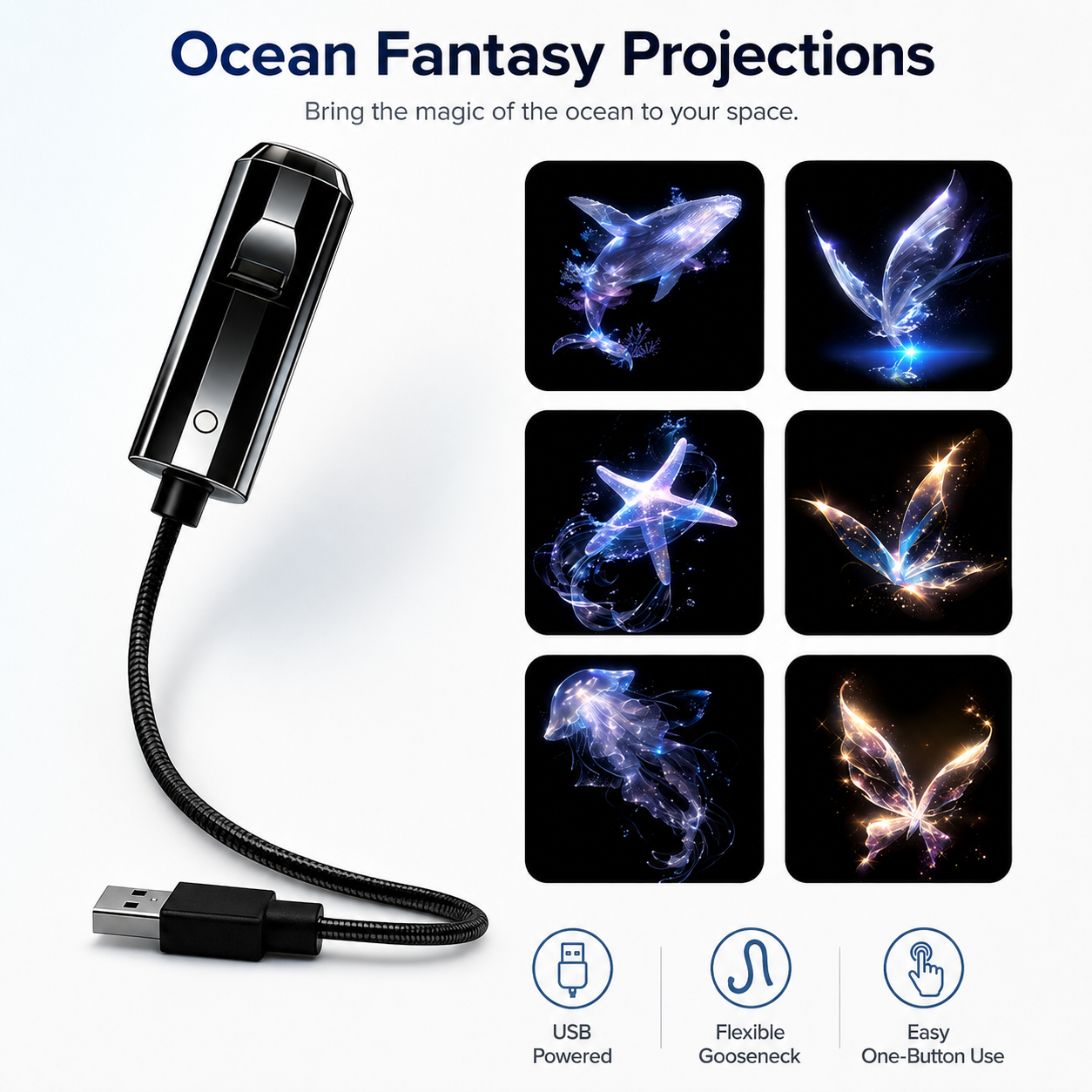 ✨ Plug-and-Play HD Star Projecto