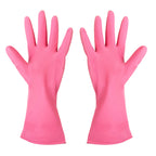 Heavy-Duty Latex Cleaning Gloves – Non-Slip Waterproof Dishwashing Gloves