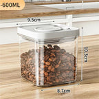 Airtight Food Storage Containers – Stackable Kitchen Pantry Organizer (Multi Sizes)