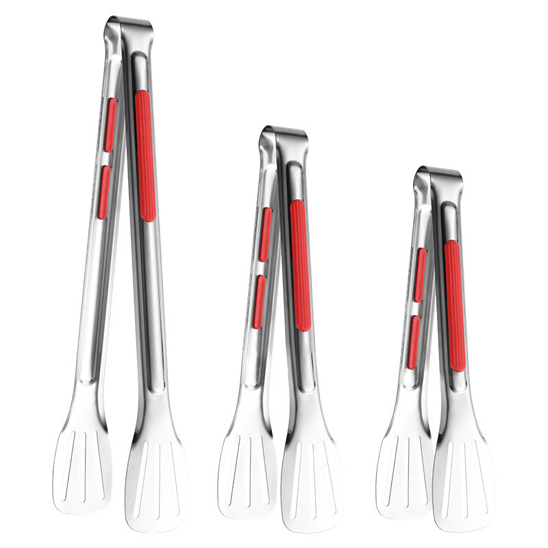 Stainless Steel Kitchen Tongs – Non-Slip Heat Resistant Cooking & Serving Tongs
