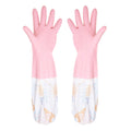 Heavy-Duty Latex Cleaning Gloves – Non-Slip Waterproof Dishwashing Gloves