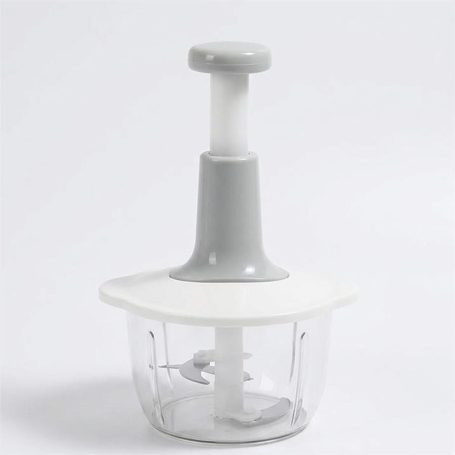 Manual Food Chopper – Multi-Layer Blade Vegetable & Meat Grinder