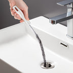 Flexible Drain Cleaning Brush – 45cm Hair Clog Remover for Sink & Shower