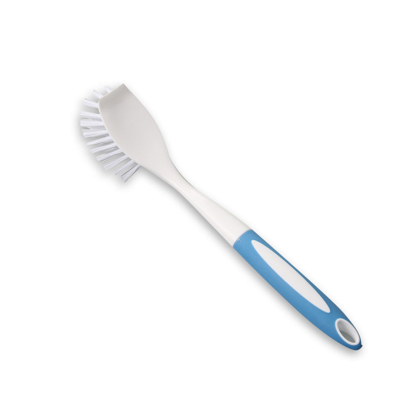 Multi-Functional Dish Cleaning Brush – Angled Head Kitchen Scrub Brush with Hanging Design