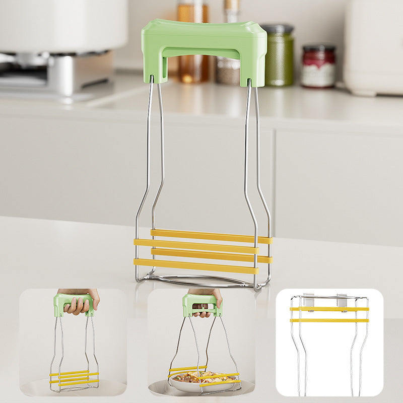 Anti-Scald Plate Lifter – Non-Slip Heat Resistant Pot & Dish Gripper
