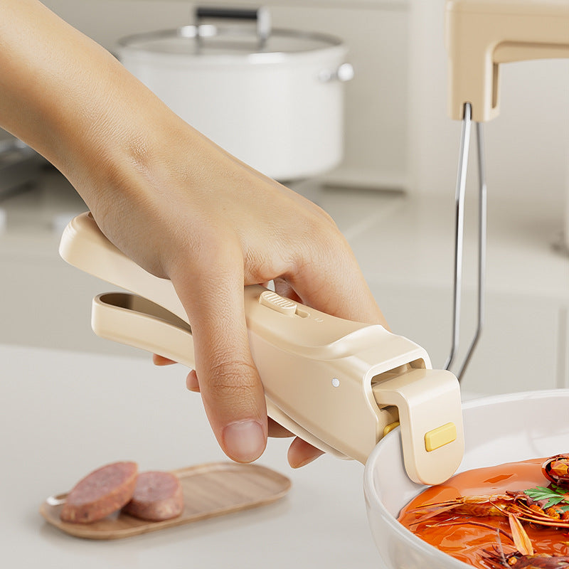 Anti-Scald Plate Lifter – Non-Slip Heat Resistant Pot & Dish Gripper