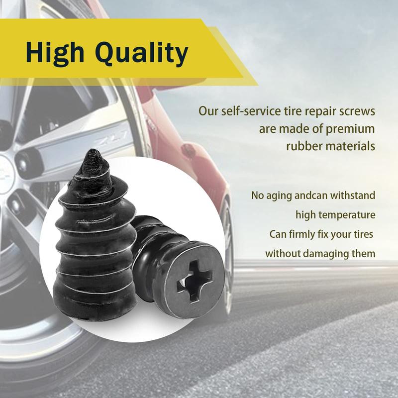 🔥 Last Day 50% OFF 🔥 60PCS Self-Sealing Tire Repair Rubber Nails Kit with 2 Sizes