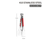 Stainless Steel Kitchen Tongs – Non-Slip Heat Resistant Cooking & Serving Tongs