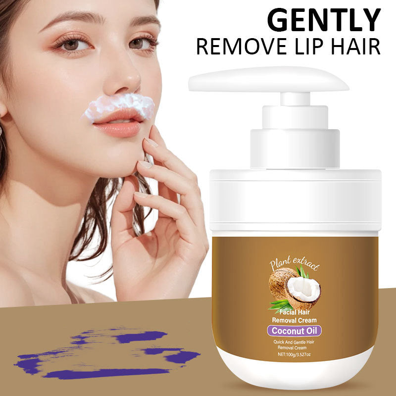 🔥Last Day 50% OFF🔥 Gentle Coconut Oil Hair Removal Cream