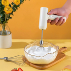 Wireless Electric Hand Mixer – 3-Speed Rechargeable Whisk for Baking & Cooking