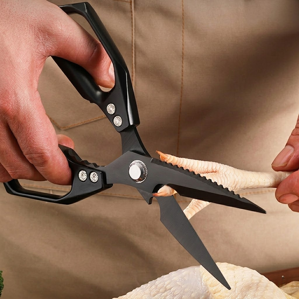 Multi-Functional Kitchen Shears – Heavy Duty Stainless Steel Food Scissors
